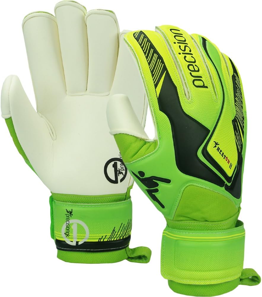 Team Sports Gloves Precision GK Premier Collection Rollfinger Quartz Goalkeeper Gloves Size