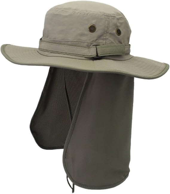 Amazon Co Jp 農作業 帽子 カバー付き 日よけ帽子 おしゃれ つば広 首カバー Uvカット 紫外線防止 農業用 登山 釣り アウトドア 春夏 男女兼用 ベージュ 服 ファッション小物
