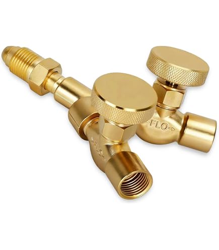 JZWELD 411 Valved “Y” Connector, RH, 5/8