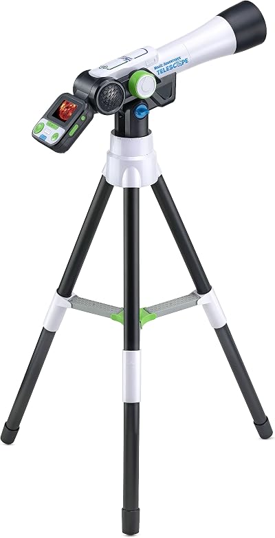 LeapFrog Magic Adventures Telescope 110x NASA Images Videos Toy Kids Ages 5+