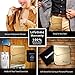 IGOGEER Neck Wallet Deluxe w/RFID - Neck Pouch Travel Wallet Passport Holder