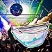Fanny Pack for Women Holographic Fanny Pack Iridescent Cute Waist Belt Bum Bag Fashion for Rave Festival Events Games