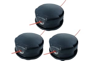ZQQALITIZE 3PACK String Trimmer Head SRM-225 for Echo Speed Feed 400 SRM-230 SRM225 SRM-210 SRM2100 Echo Weed Eater Head PAS210 PAS211 PAS225 PAS230 PAS231 PAS260 Shindaiwa T195S T220 T222 T230 T231 Trimmer