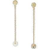 AllSaints Jewelry Women's Pearl & Pavé Ball Linear Earrings