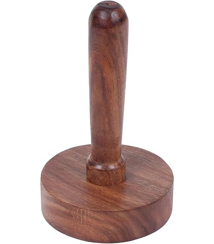 Woodlike Soft Touch Potato Masher - Nylon Head Safe For Non-Stick Cookware