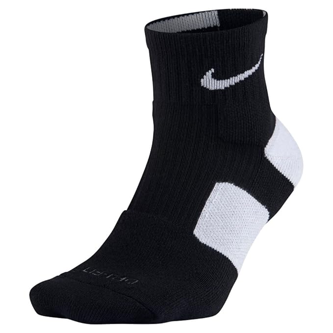 Nike Mens Elite calcetines de baloncesto, justo por encima del ...