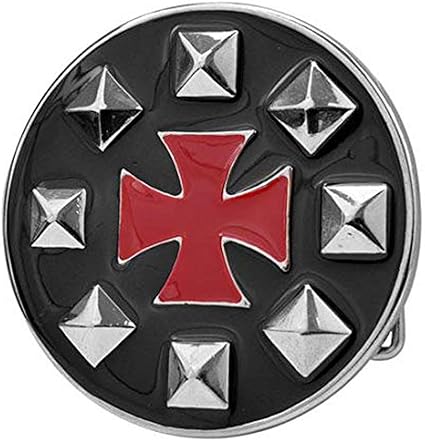 maltese cross belt buckle