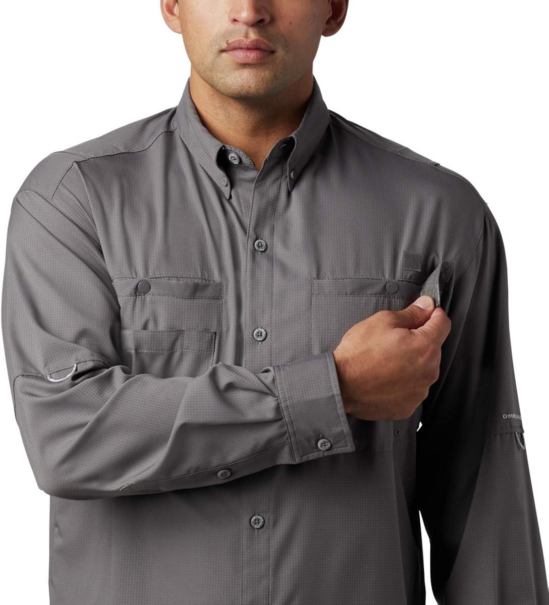 Columbia Mens PFG Tamiami Ii Long Sleeve Shirt UPF: Clothing