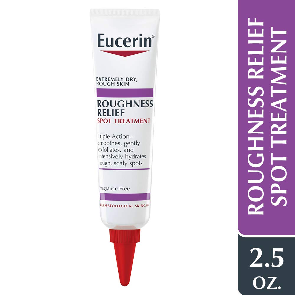 Eucerin Roughness Relief Spot Treatment, Targeted Treatment for Extremely Dry, Rough Skin, 2.5 oz Tube : Beauty