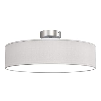 Briloner Leuchten Ceiling Light 2 X E14 Max 40 Watt Fabric Shade