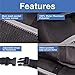 Adjustable 2 in 1Trunk Storage Seat Car Organizer