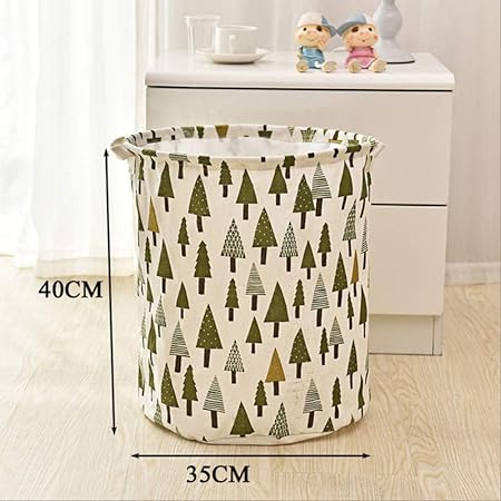 GJJDF Nuevo Gran 40 * 50 cm de Dibujos Animados Cesta de lavandería