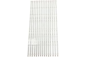 VEPKZFZNTC 15 PCS/Set LED Strip Fit for Toshiba 65U7751EV 65L350U 65L621U Fit for Panasonic TH-65DX400C 65PUF6056 65PUF6051 K