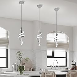 Vloitgol Spiral Led Pendant Light Fixtures, 5500K