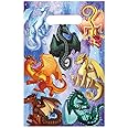 30Pcs Wings of Fire Dragon Birthday Party Decorations, Gift Bags, Treat Candy Goodie Bags for Theme Birthday Party, Baby Shower