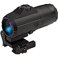 SIG SAUER JULIET4 4X Magnifier | Durable Compact Waterproof Adjustable Quick Release PowerCam / M1913 Picatinny Red Dot Sight Magnifier