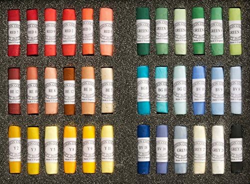 Unison Colour Soft Pastels Hand Made Starter 36 Set by Unison Colour