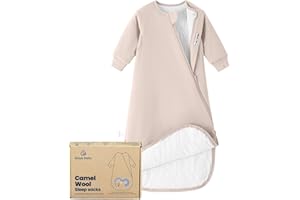 kaiya baby Unisex Sleeping Bag for Babies and Toddlers 2.5 Tog Sleep Sack, Long Sleeve Sleep Sack, Wearable Blanket Baby