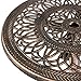 Best Choice Products Outdoor Round Bar Height European Style Cast Aluminum Bistro Table, Copper