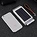 Multifunction Solar Charger,toobeeyoo 3USB Quick2.1A Solar Power Bank,7200mAh Solar Phone Charger with Camp&Atmosphere Light for Cell Phone Tablet Camera