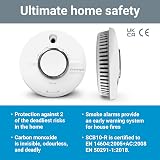 Fireangel SCB10-R Combination Smoke and CO Alarm 10 Year Battery White view 3