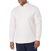 Amazon Essentials Men's Oxford Shirt, Slim-Fit Stretch, Long-Sleeve, Button Up