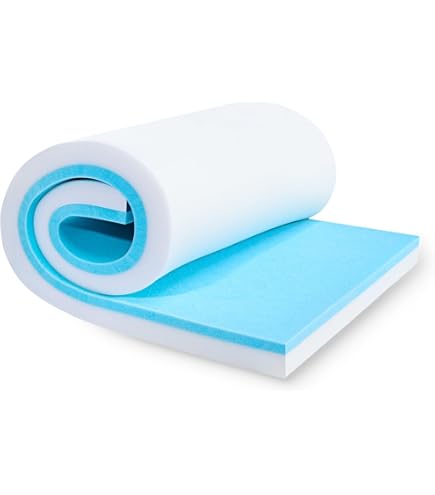 Foglio Di Gommapiuma Ad Alta Densità Per Tappezzeria - 61x213 Cm Spessore 2,5 Cm, Compressione 20 Kg, Ideale Per Sostituzione Cuscini