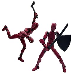 QAONIE 3D Printed Enlarge Body Size 8.1-inch Action