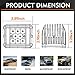 Side Shooter LED Pods, AKD Part 4 Inch 160W Spot Flood Combo Off Road Driving Lights Side Shooter LED Light Pods Square LED Cubes Ditch Lights for Trucks Pickup Motorcycle SUV UTV ATV Tractor