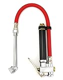 QWORK Tire Inflator with Pressure Gauge, Heavy Duty