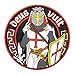 M-Tac Deus Vult Crusader PVC 3D Morale Patch Military Army Hook and Loop (Red/Yellow)
