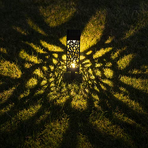 GIGALUMI Solarleuchten Garten 8 Pack warmweiße Solar Gartenleuchte wasserdichte Solarlampen für außen, Garten, Terrasse… – Bild 7