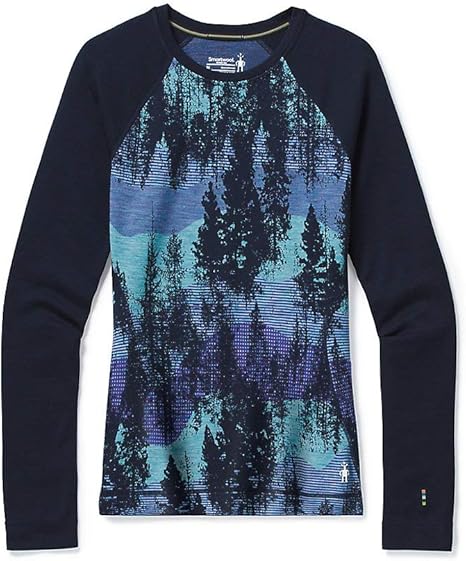 smartwool merino 250 baselayer pattern crew