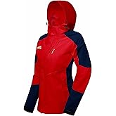 Ginsiom Women's Rain Jackets Waterproof with Hood Lightweight Rain Suit for Women Ladies Rain Coats Outdoor Windbreaker