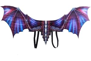 Himine Adult Non-woven Dragon Wings Cosplay Props