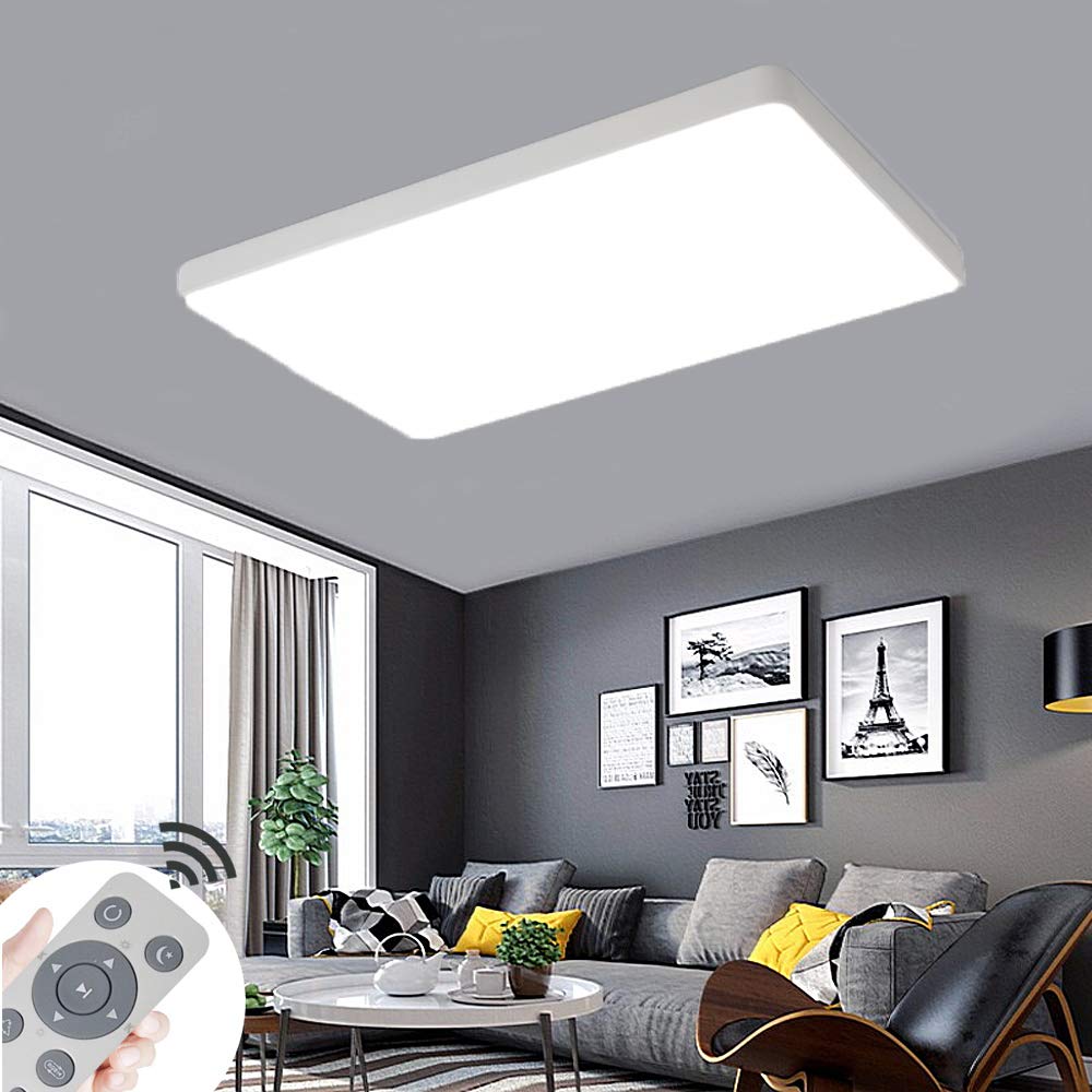 JOHOOBO 72W Dimmbar LED Deckenleuchte Deckenlampe Modern