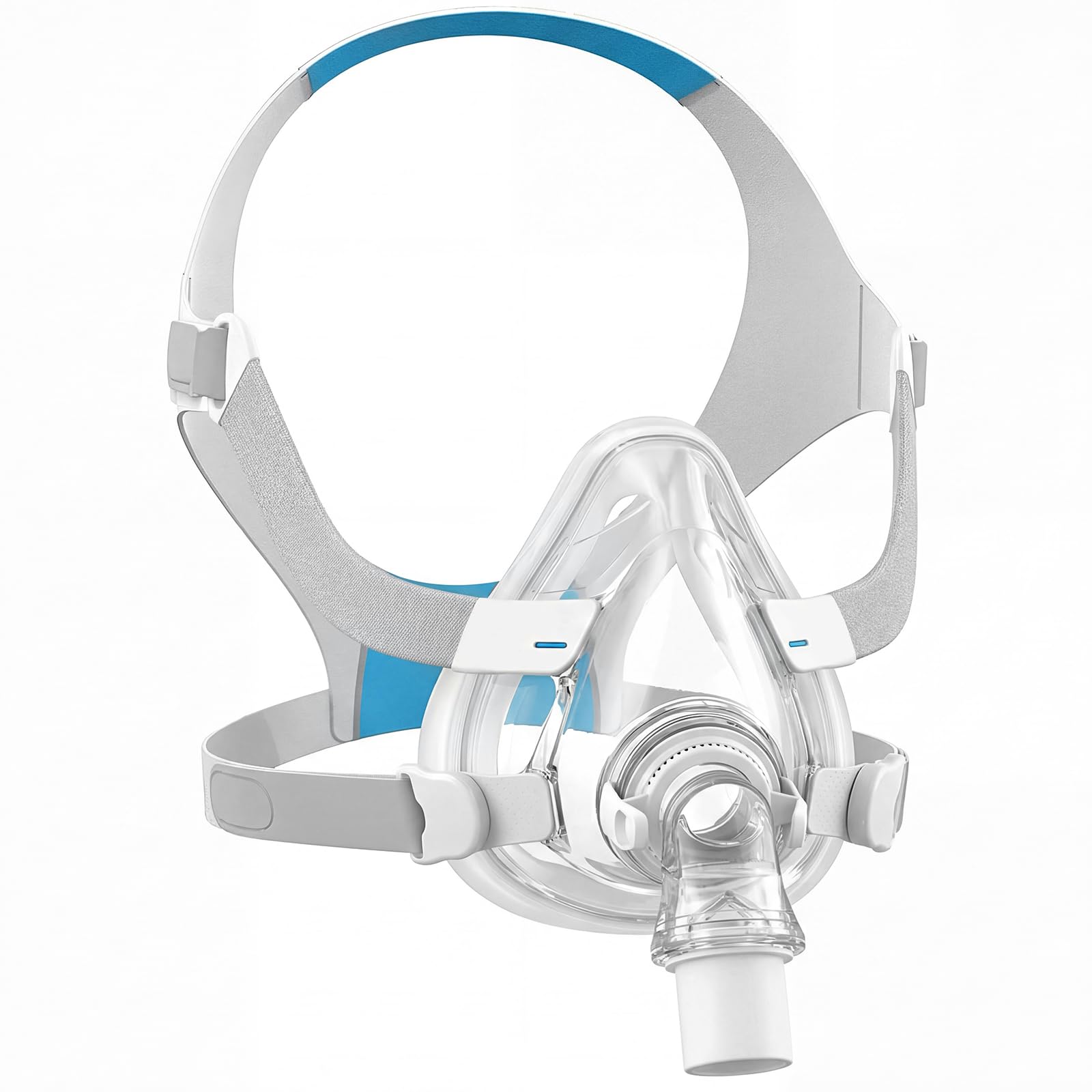 Photo 1 of TMS Comfort Series CPAP MASK, Full Face CPAP Masks with Headgear, Replacement Frame System for AirFit F20, Full Cover Assembly Set - Includes Elbow and Cushion, Large