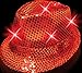 Supreme Party & Novelties LED Fedora, Red