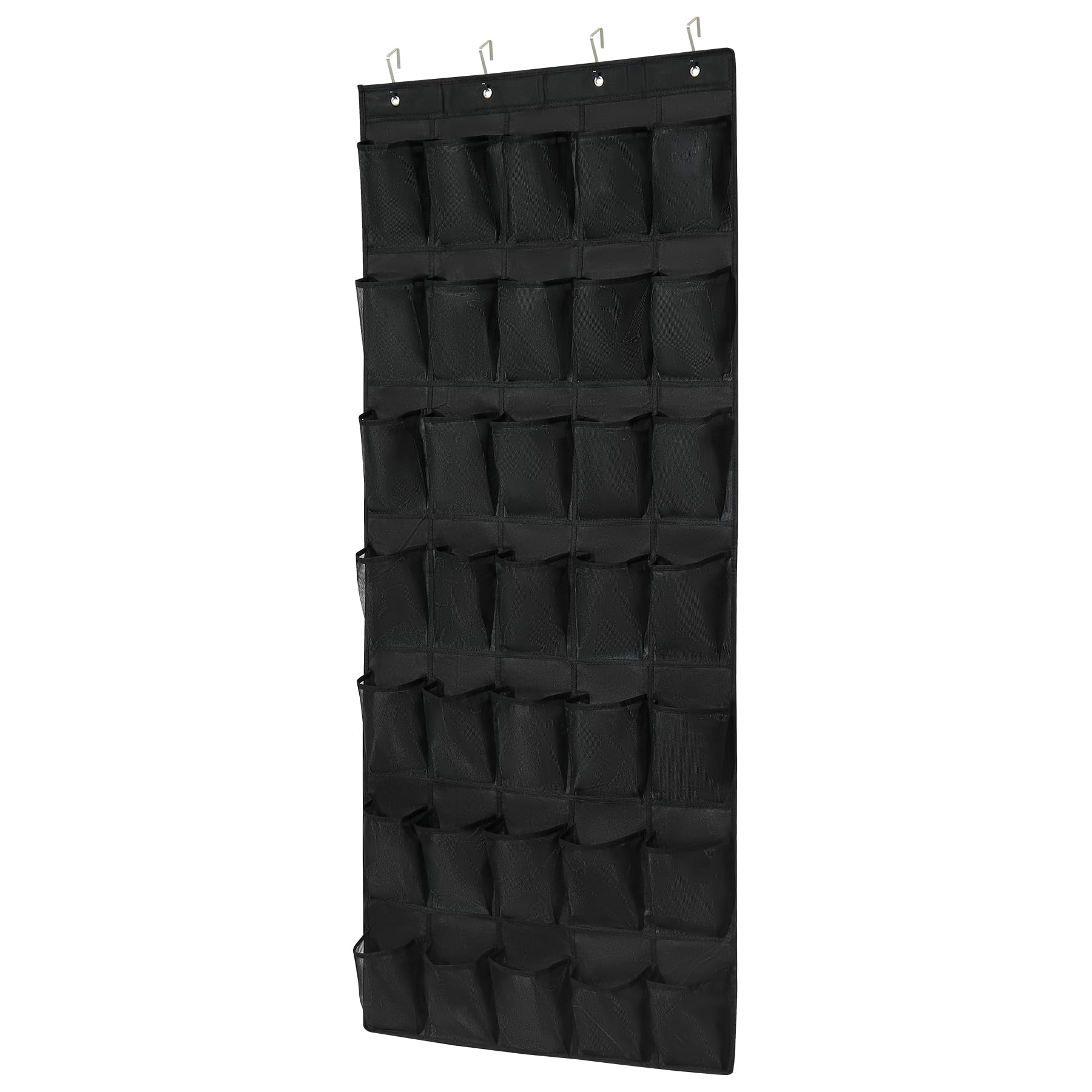 Photo 1 of 35Large Pockets Over The Door Shoe Organizer, Mesh Pockets Shoe Holder Rack, Capacity Shoe Hanging Storage?door shoe rack With 4 Metal Hook.
