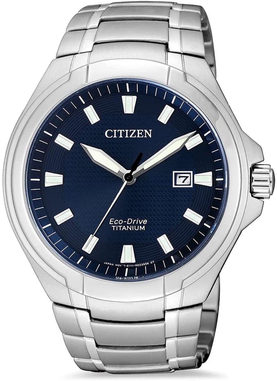 Citizen Mens Analogue Quartz Watch with Titanium Strap BM7430-89L