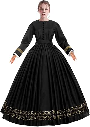 victorian cotton dress