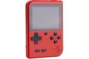 RFETOMAX Handheld Game Console with 400 Classical FC Games Retro Mini Game Machine 2.8-Inch Color Screen Support for TV Output , Birthday Presents for Kids, Adults (GameRed-400-2)