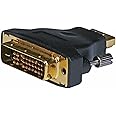 Monoprice 102689 M1-D (P&D) Male to HDMI Female Adapter, Gold Plated (102689)