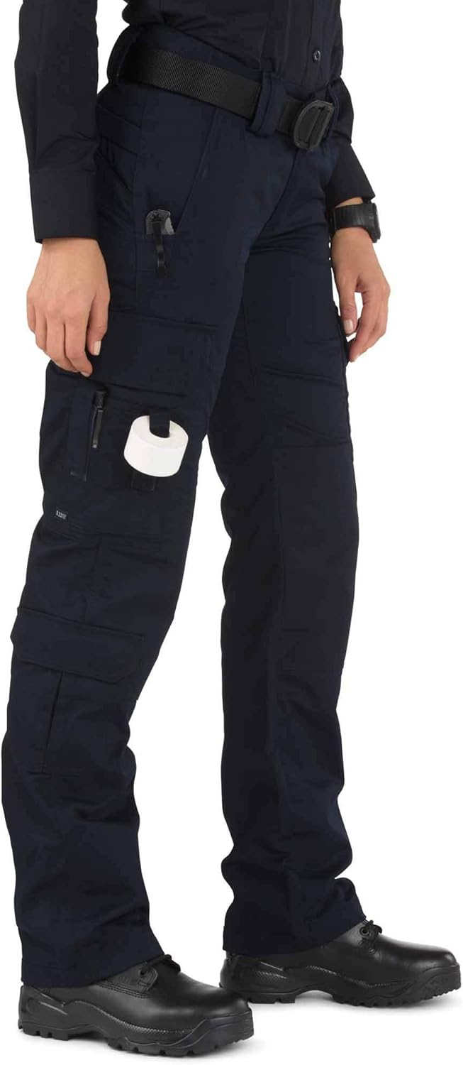 5.11 Tactical Women's Taclite EMS Pants, Dark Navy, 8/Long: Clothing