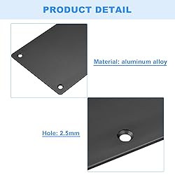 uxcell 2pcs Door Kick Plate, 6 x 34 Inches Aluminum
