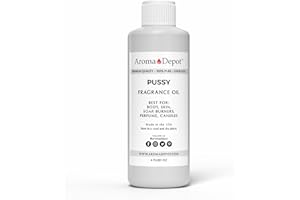 Aroma Depot Pussy Cat Clear Perfume/Body Oil (7 Sizes) Our Interpretation, Premium Quality Uncut Fragrance Oil Floral Scent (4 Ounce Plastic Bottle (120ml))