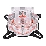 ASHATA GPU Water Block Water Cooling Cooler Acrylic