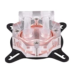 ASHATA GPU Water Block Water Cooling Cooler Acrylic