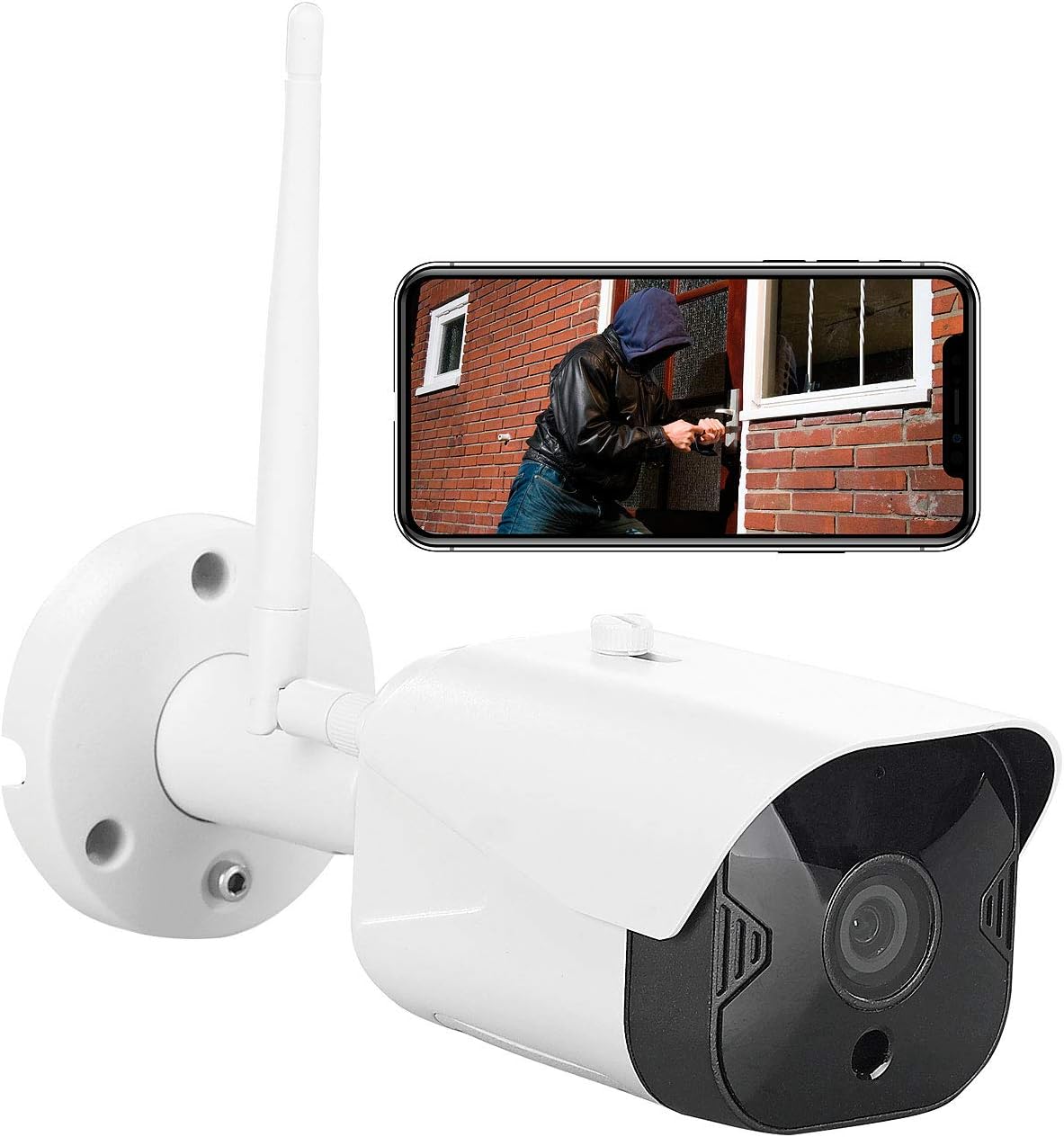 Caméra de Surveillance extérieure IP Full HD connectée IPC880 [7Links] Amazon.fr Hightech