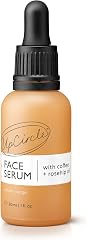 UpCircle Organic Face Serum With Coffee Oil 1oz - Vitamin C, Rosehip Oil Fades Dark Spots + Sea Buckthorn Keeps Skin Supple -